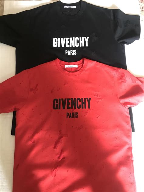 [Review] Givenchy destroyed tee + retail comparison